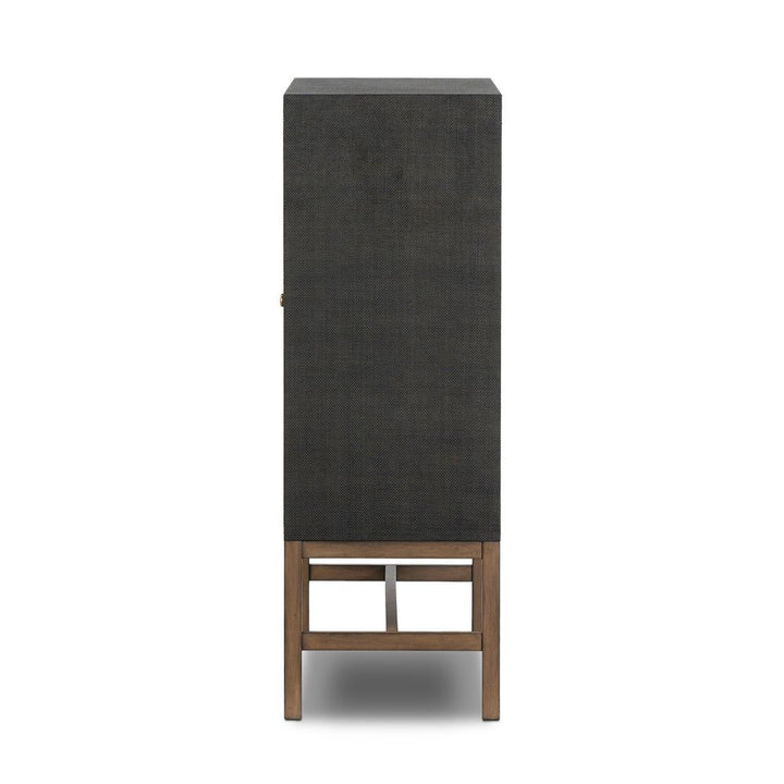 Bar Storage: Cabinets Fiona Bar Cabinet - Russet Mahogany