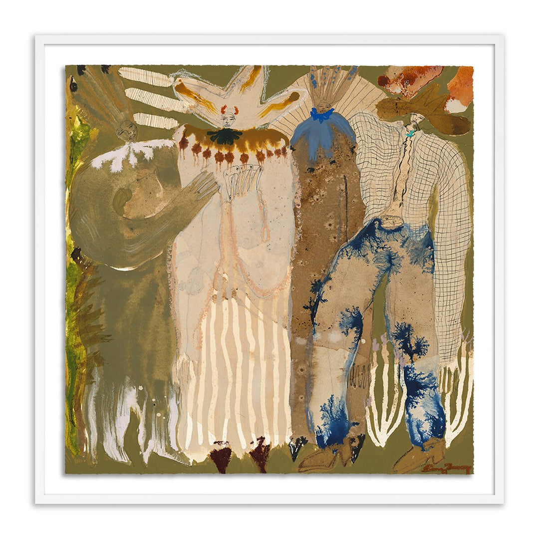 Body Snatchers By Caroline Pinney - 24"X24" - White Maple