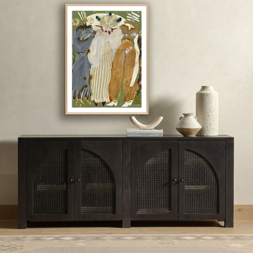 Wall Art The Beacon By Caroline Pinney - 30"X40" - White Oak