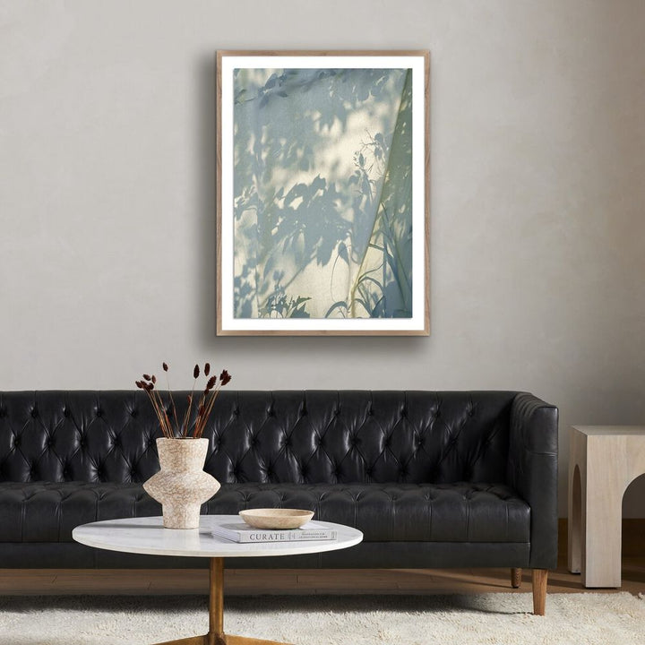 Wall Art Moon Swing By Fountain Grass Studios - 30"X40" - Rustic Walnut