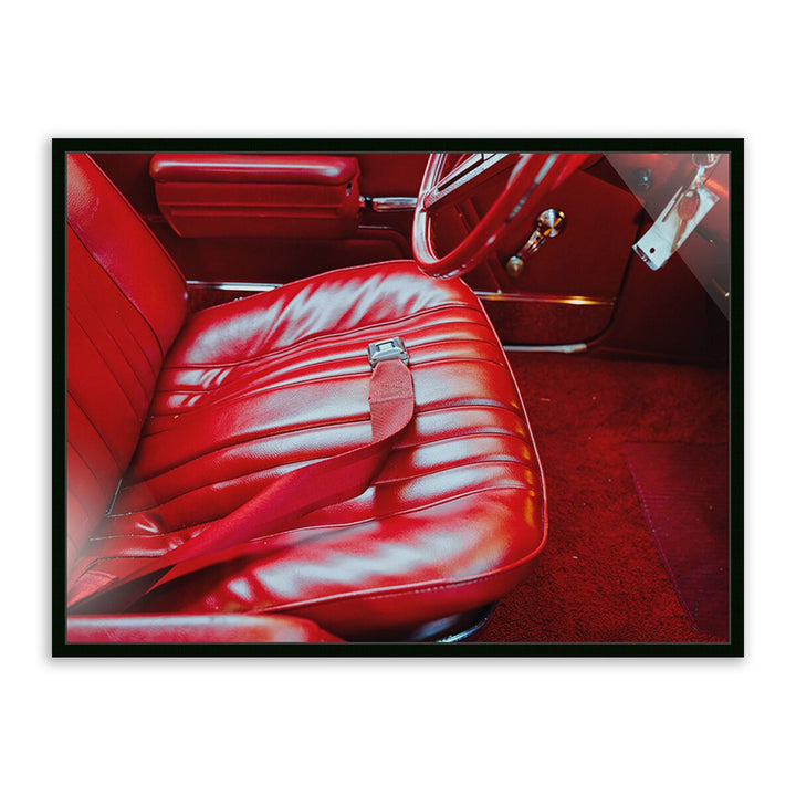 L'S Car By Ella Virginia West - 72"X48" - Black Maple - Framed Metal