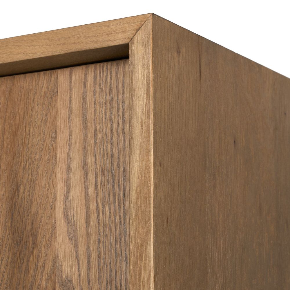 Elgin Cabinet - Sandy Oak Veneer