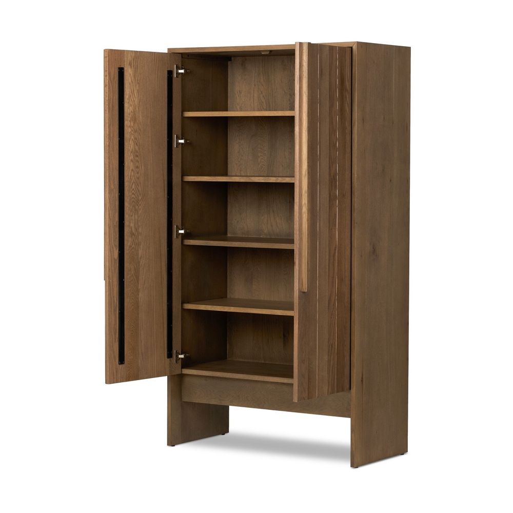 Elgin Cabinet - Sandy Oak Veneer