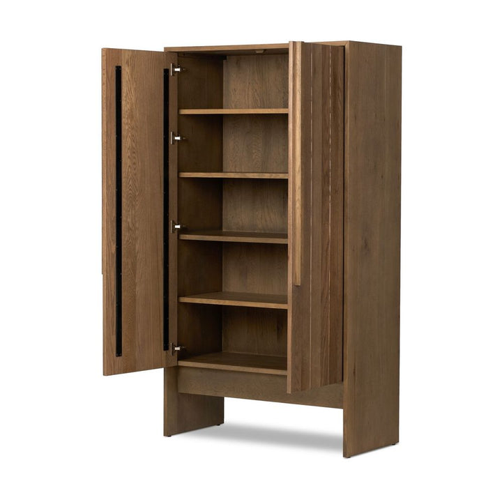 Elgin Cabinet - Sandy Oak Veneer