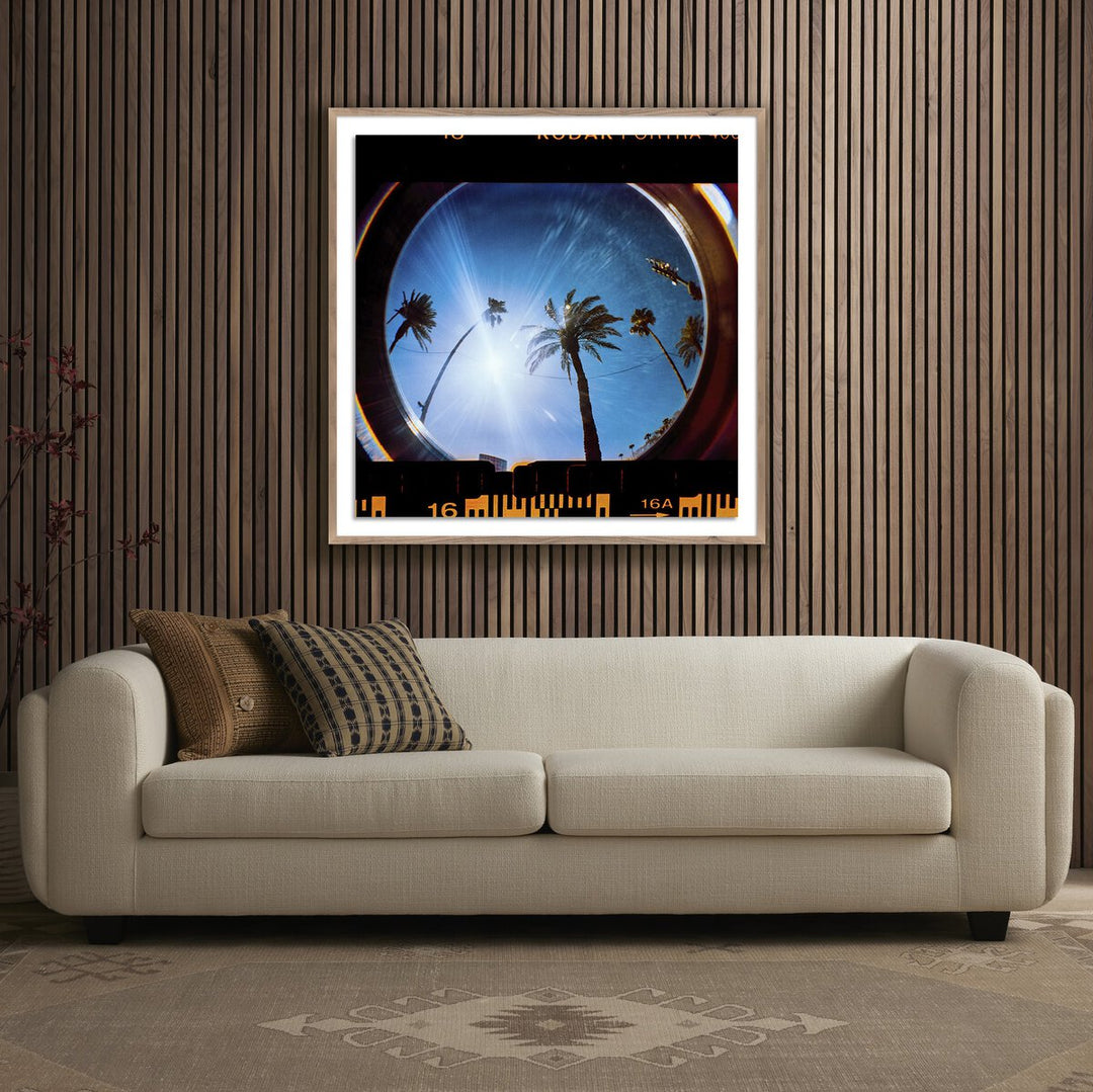 Boulevard By Ella Virginia West - 40"X40" - Rustic Walnut - Framed Paper