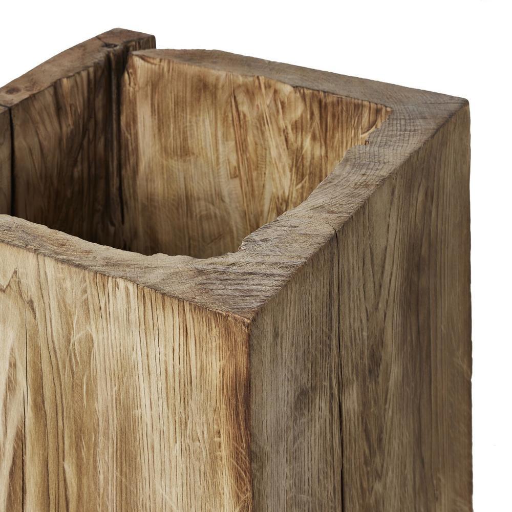 Tora Planter Medium: Burnt Reclaimed