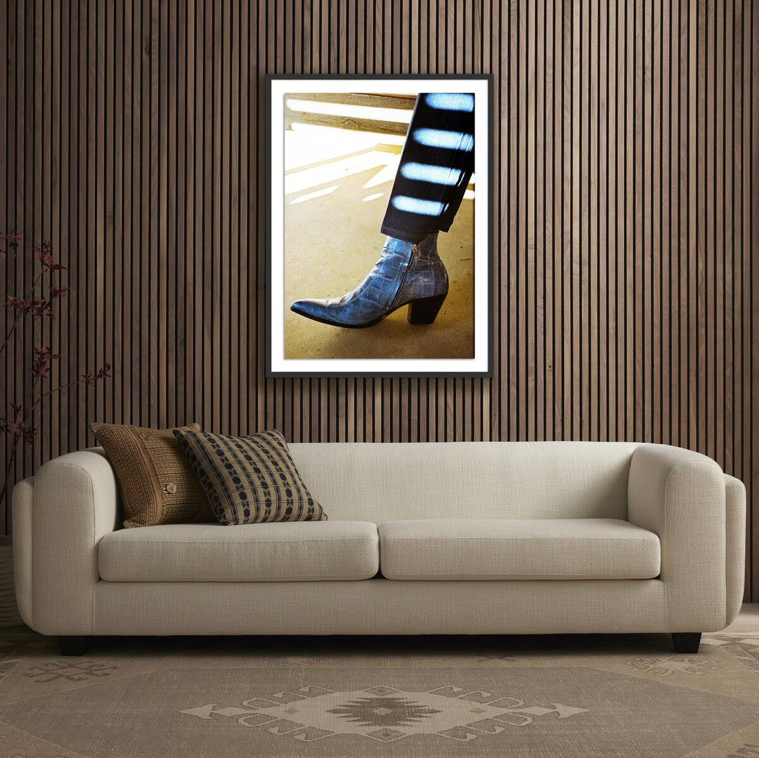 The Boot By Ella Virginia West - 30"X40" - Black Maple