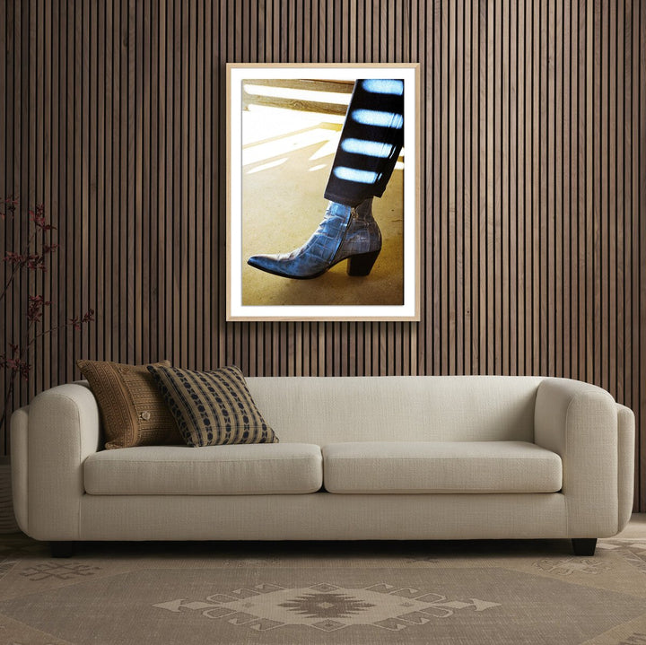 The Boot By Ella Virginia West - 30"X40" - White Oak