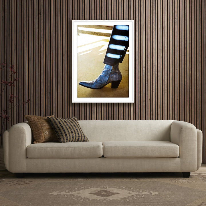 The Boot By Ella Virginia West - 30"X40" - White Maple