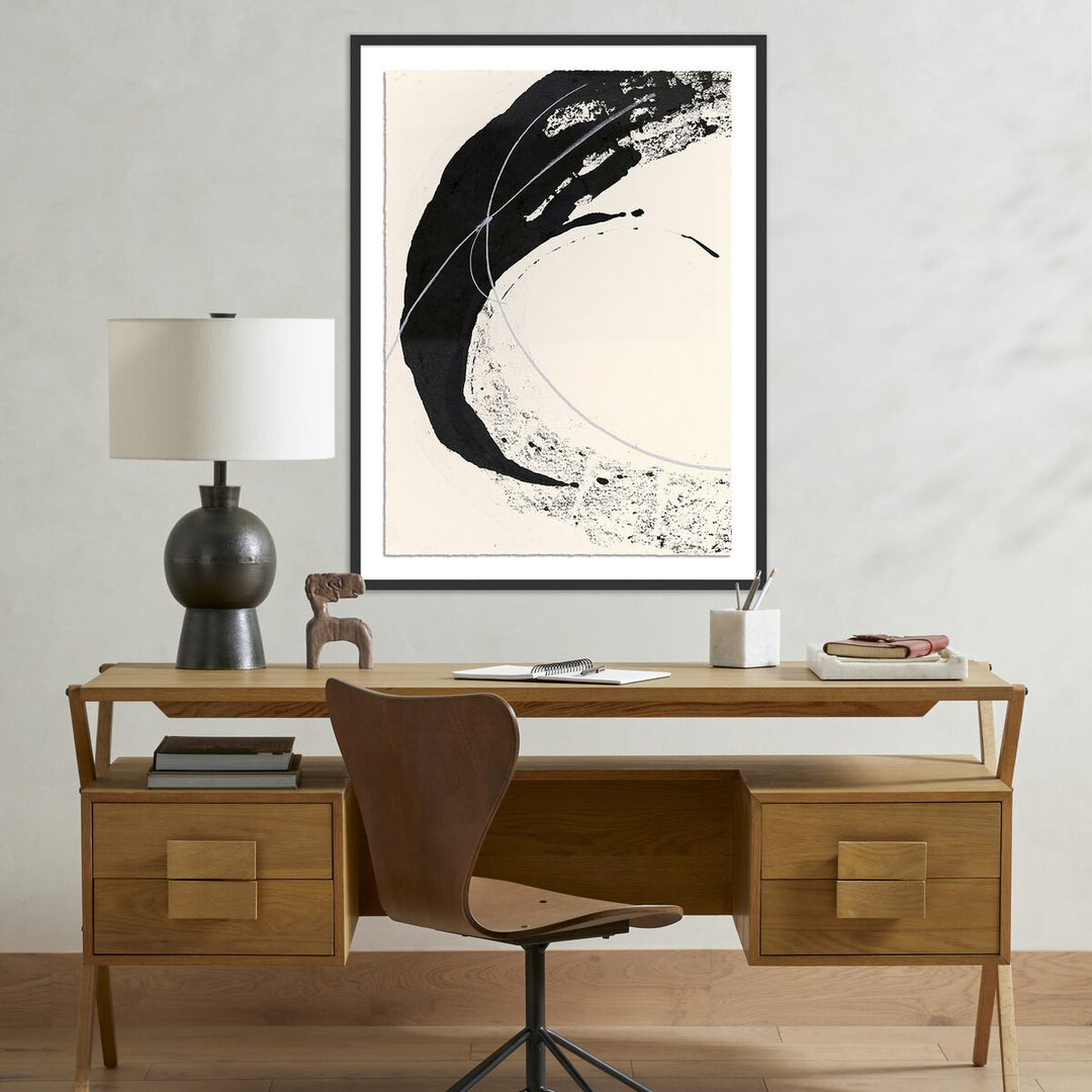 Wave By K Studio - 30"X40" - Black Maple