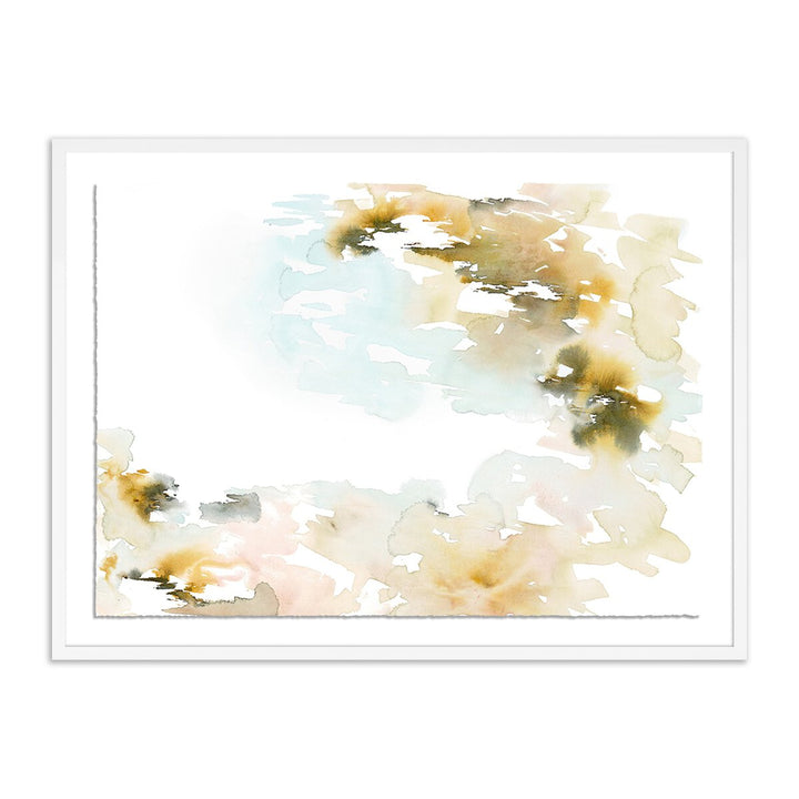 Coastline Iv By Lesley Frenz - 18"X24" - White Maple