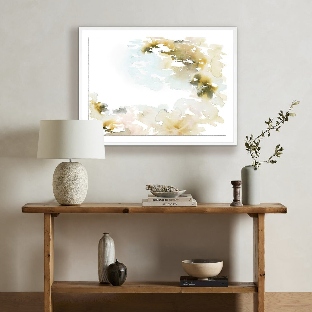 Coastline Iv By Lesley Frenz - 30"X40" - White Maple