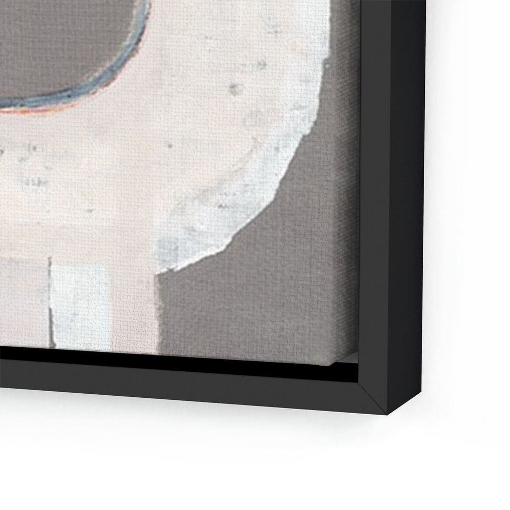 Wall Art With Love Ii By Raoul Morren - 18"X24" - Black Maple Floater