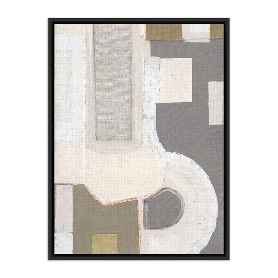 Wall Art With Love Ii By Raoul Morren - 18"X24" - Black Maple Floater