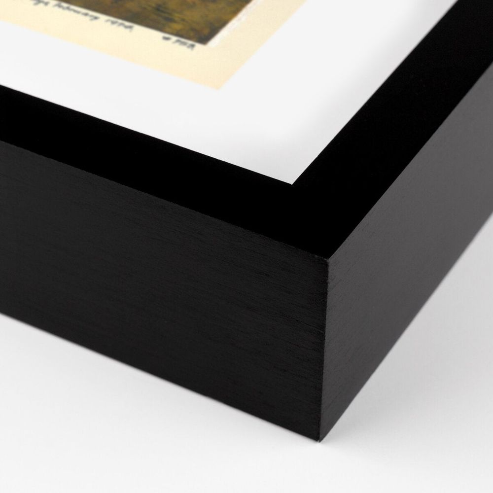 Wall Art Experminet Ii By Pepi Sprohge - 48"X40" - Black Maple
