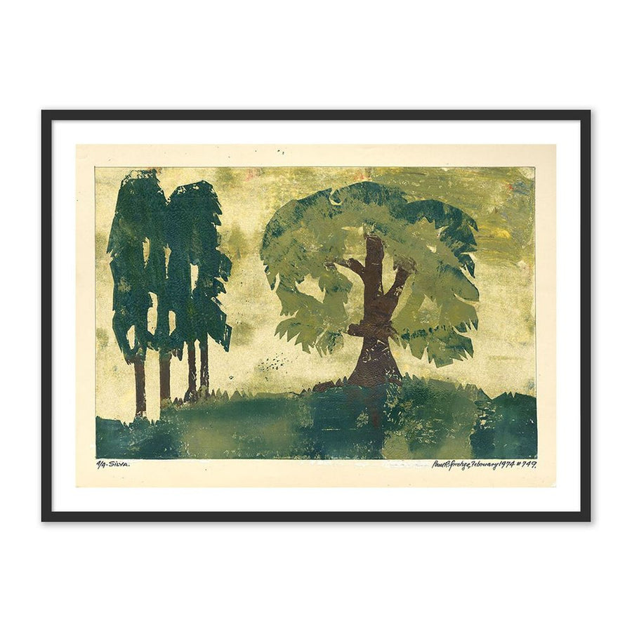 Wall Art Silva By Pepi Sprohge - 48"X36" - Black Maple