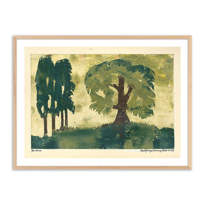 Wall Art Silva By Pepi Sprohge - 32"X24" - White Oak