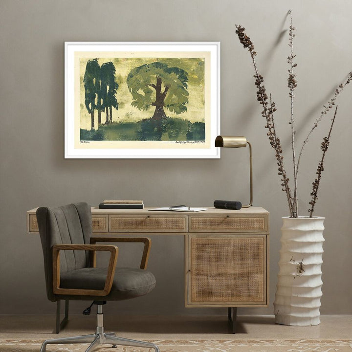 Wall Art Silva By Pepi Sprohge - 40"X30" - White Maple