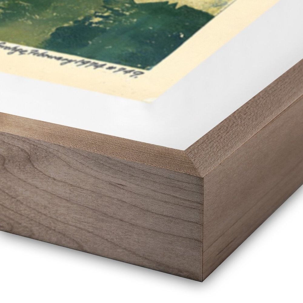 Wall Art Silva By Pepi Sprohge - 48"X36" - Rustic Walnut