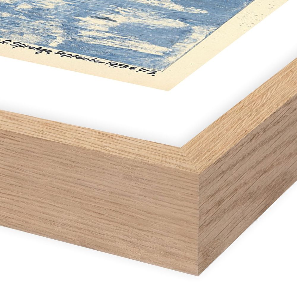Wall Art See Gulls By Pepi Sprohge - 48"X48" - White Oak