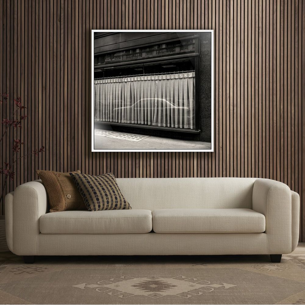 Wall Art Cecconis By Guy Sargent - 40"X40" - White Maple - Framed Metal