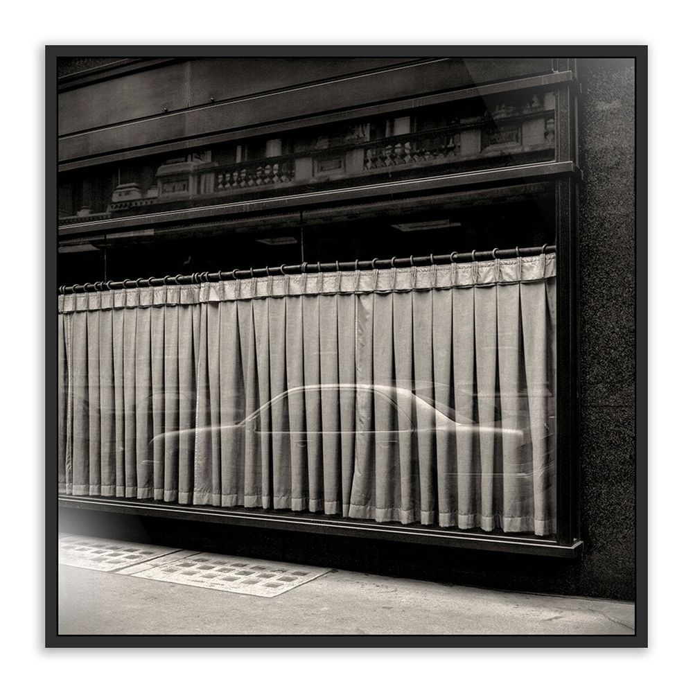 Wall Art Cecconis By Guy Sargent - 32"X32" - Black Maple - Framed Metal