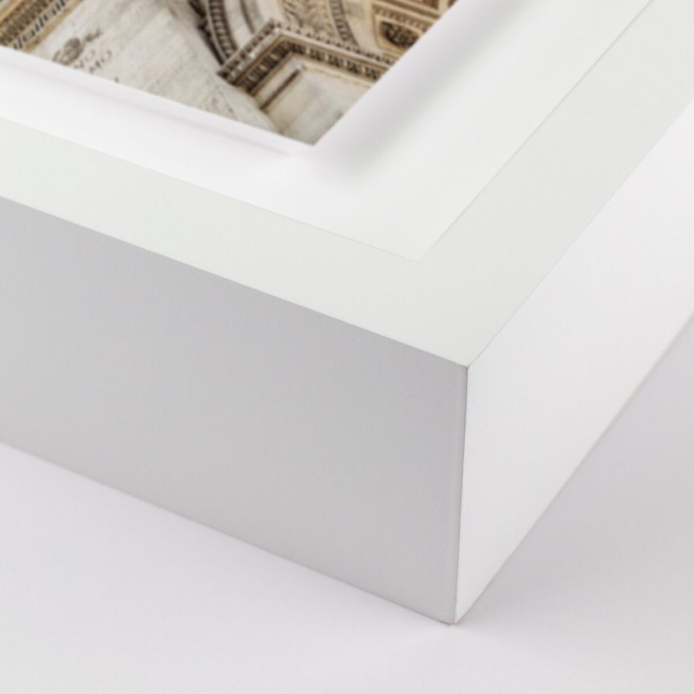 Wall Art Arc De Triumphe By Guy Sargent - 48"X36" - White Maple - Framed Paper