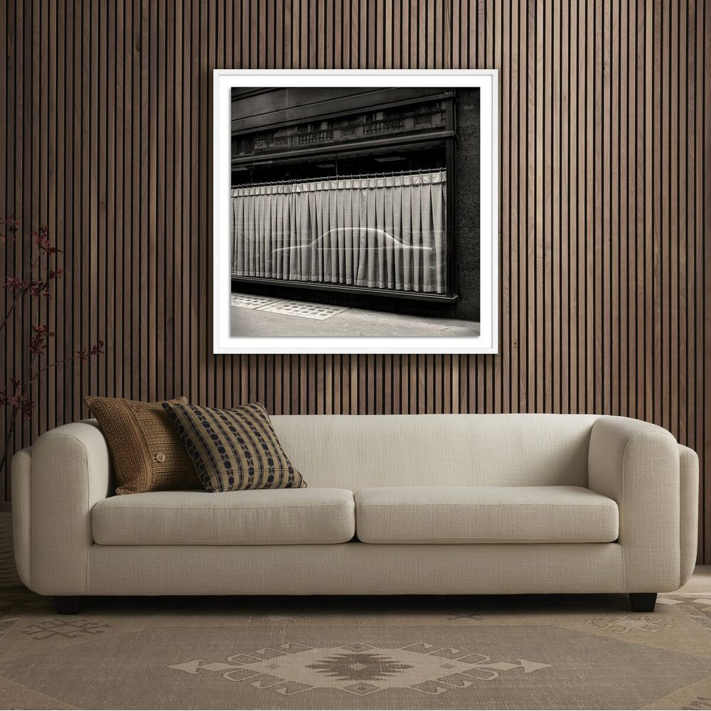 Wall Art Cecconis By Guy Sargent - 40"X40" - White Maple - Framed Paper