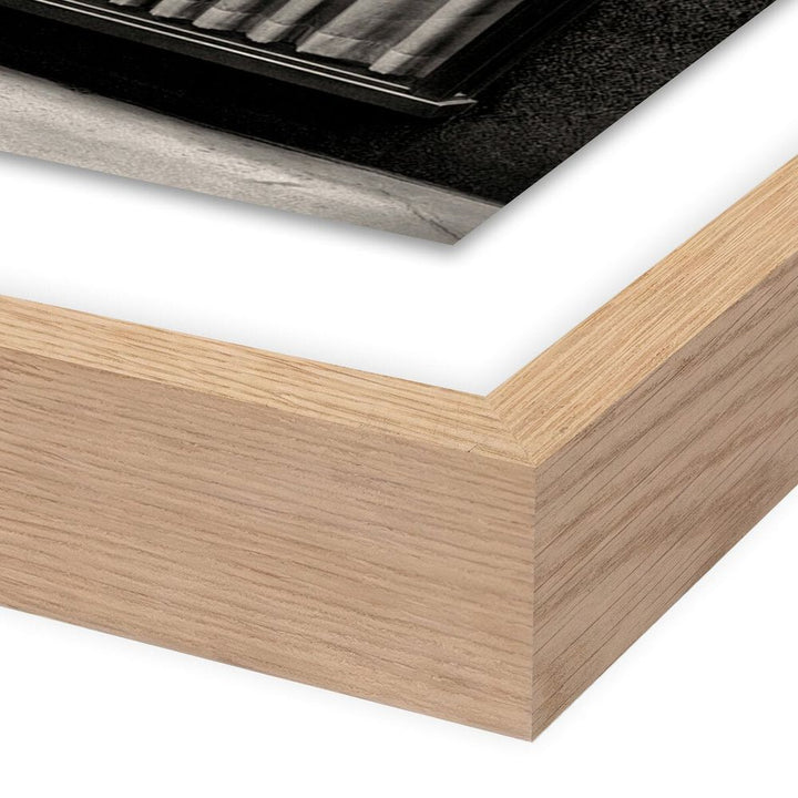 Wall Art Cecconis By Guy Sargent - 48"X48" - White Oak - Framed Paper