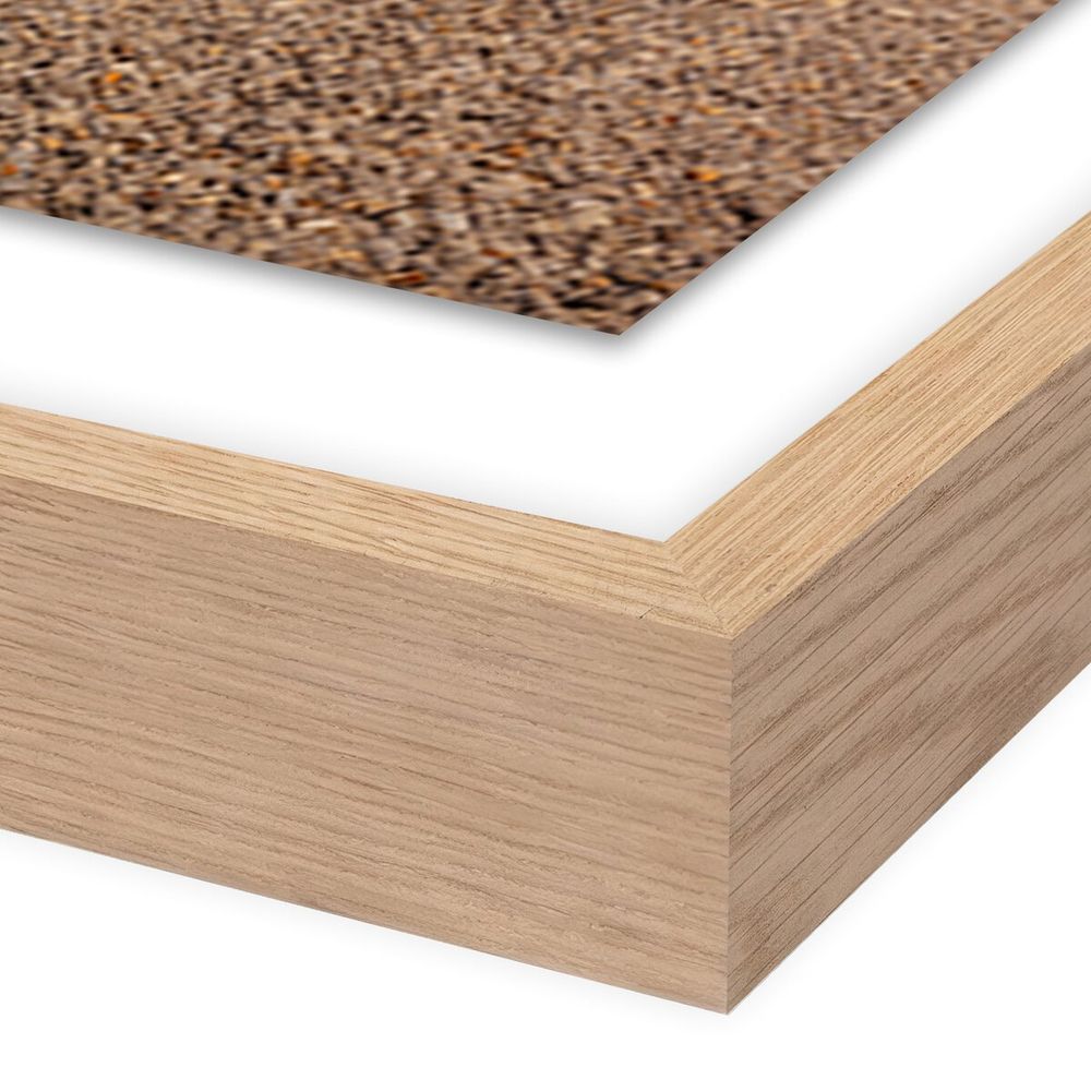 Wall Art Etretat By Guy Sargent - 48"X19.5" - White Oak