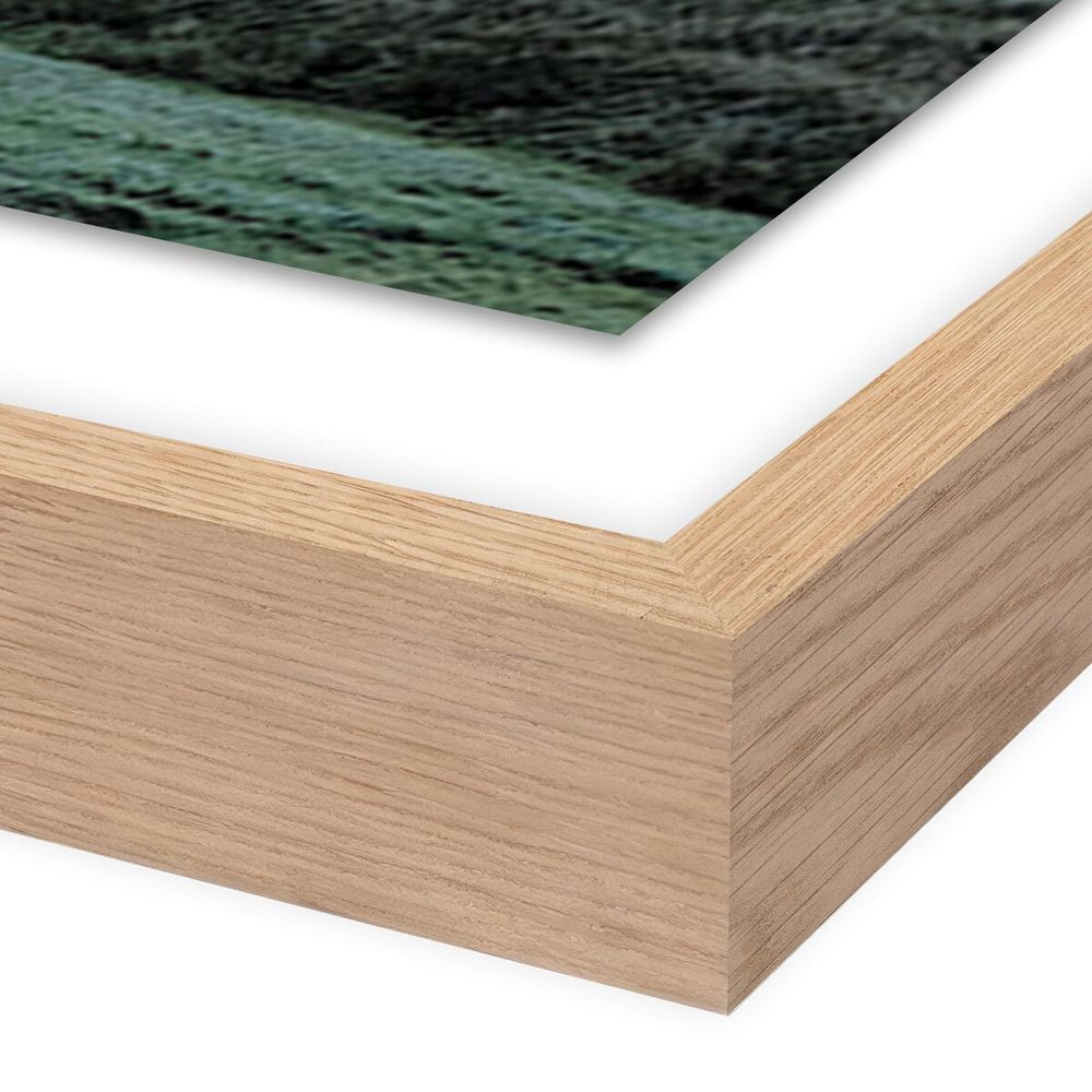 Wall Art Silbury Hill By Guy Sargent - 72"X27.5" - White Oak