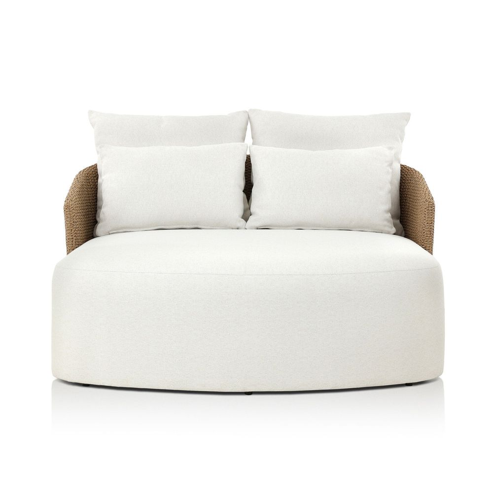 Outdoor Chaise & Sun Loungers Maven Outdoor Double Chaise - Faux Hyacinth