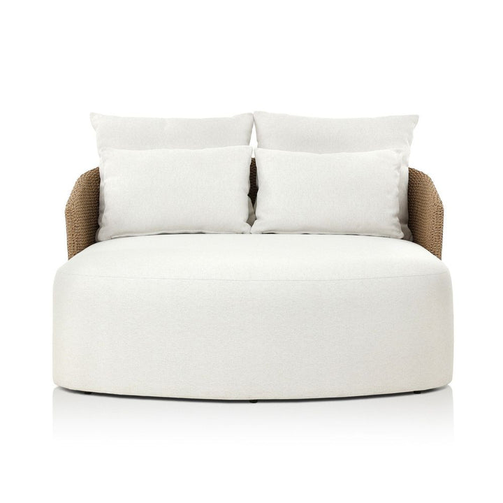 Outdoor Chaise & Sun Loungers Maven Outdoor Double Chaise - Faux Hyacinth
