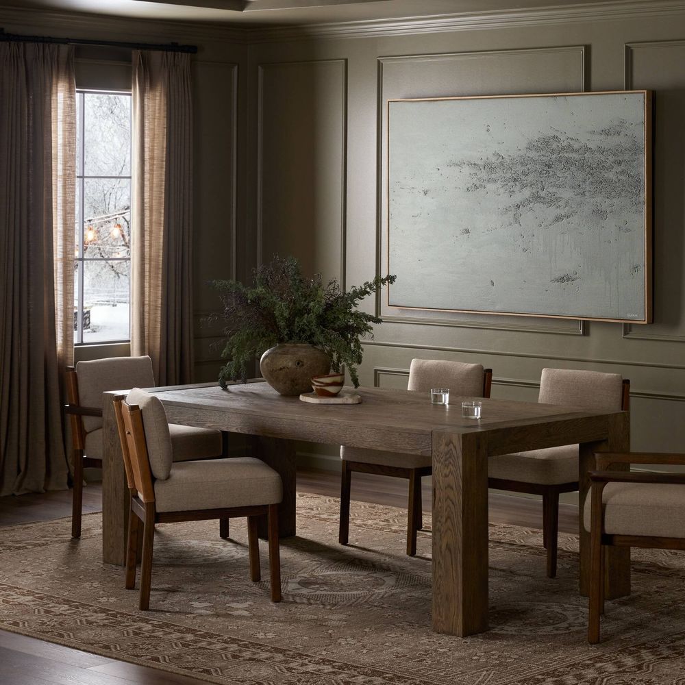 Dining Tables Coralie Extension Dining Table - Brown Oak Veneer