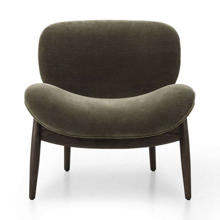 Lounge Chairs Celine Chair: Monte Olive - Sienna Brown