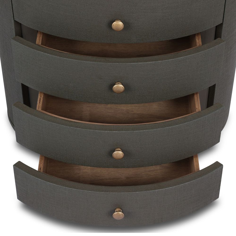 Amelia Oval Nightstand