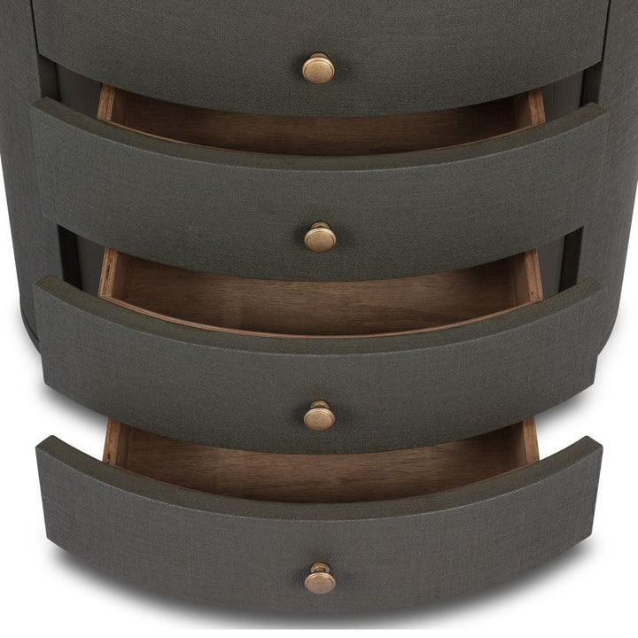 Amelia Oval Nightstand
