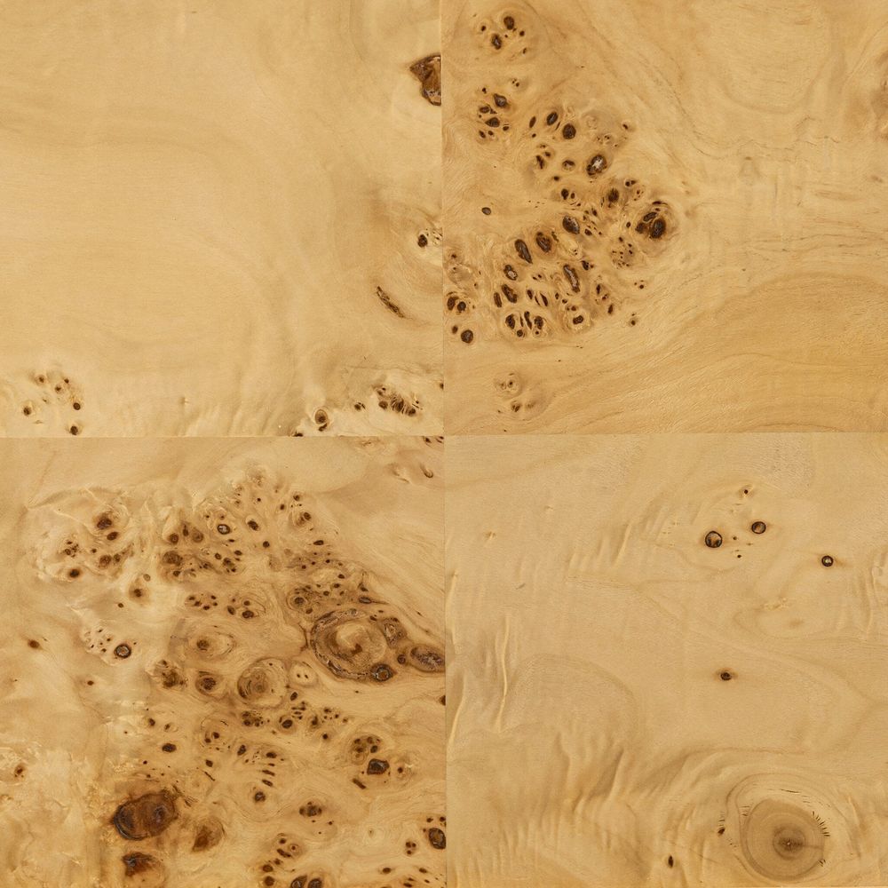 Ashton Nightstand - Natural Poplar Burl