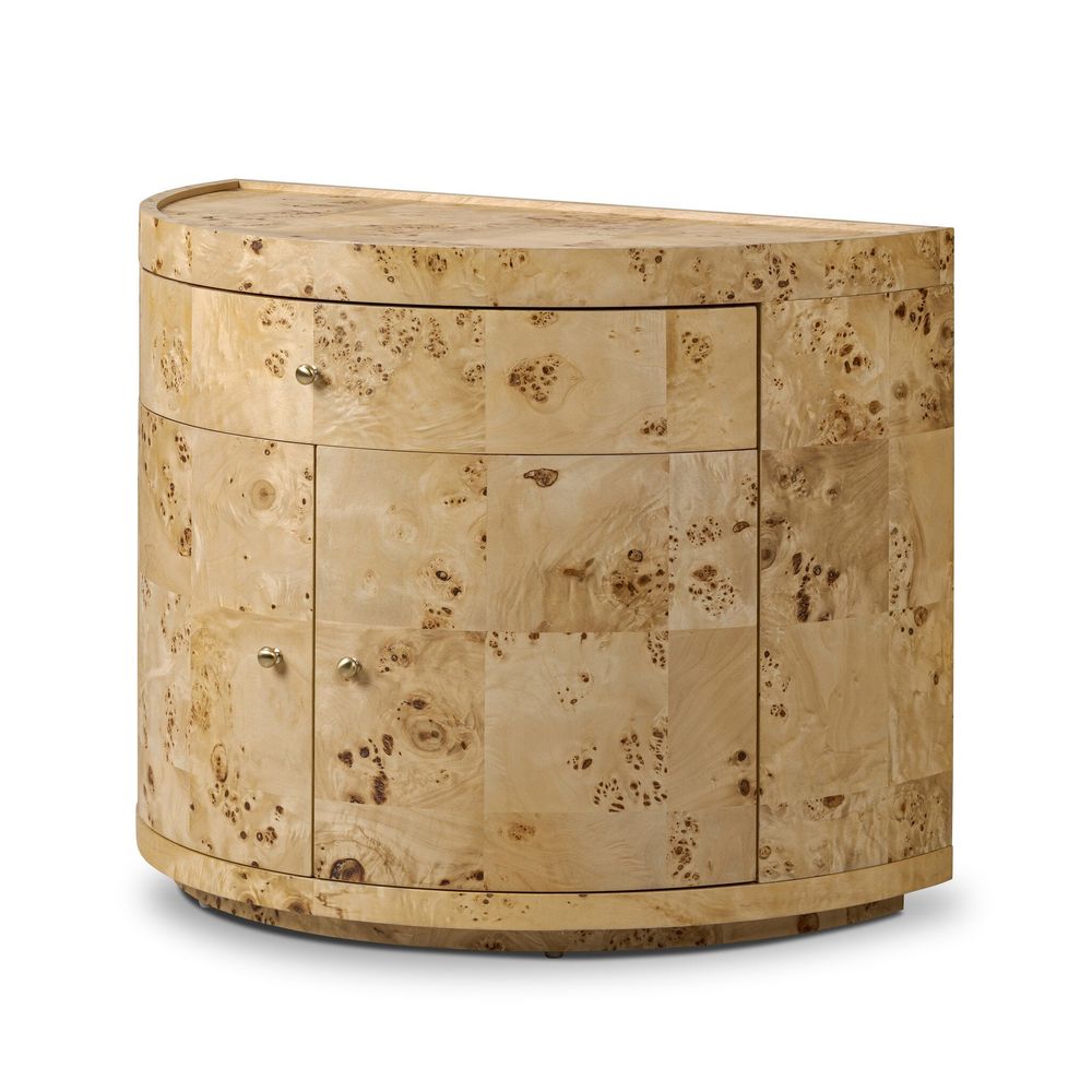 Nightstands Ashton Nightstand - Natural Poplar Burl