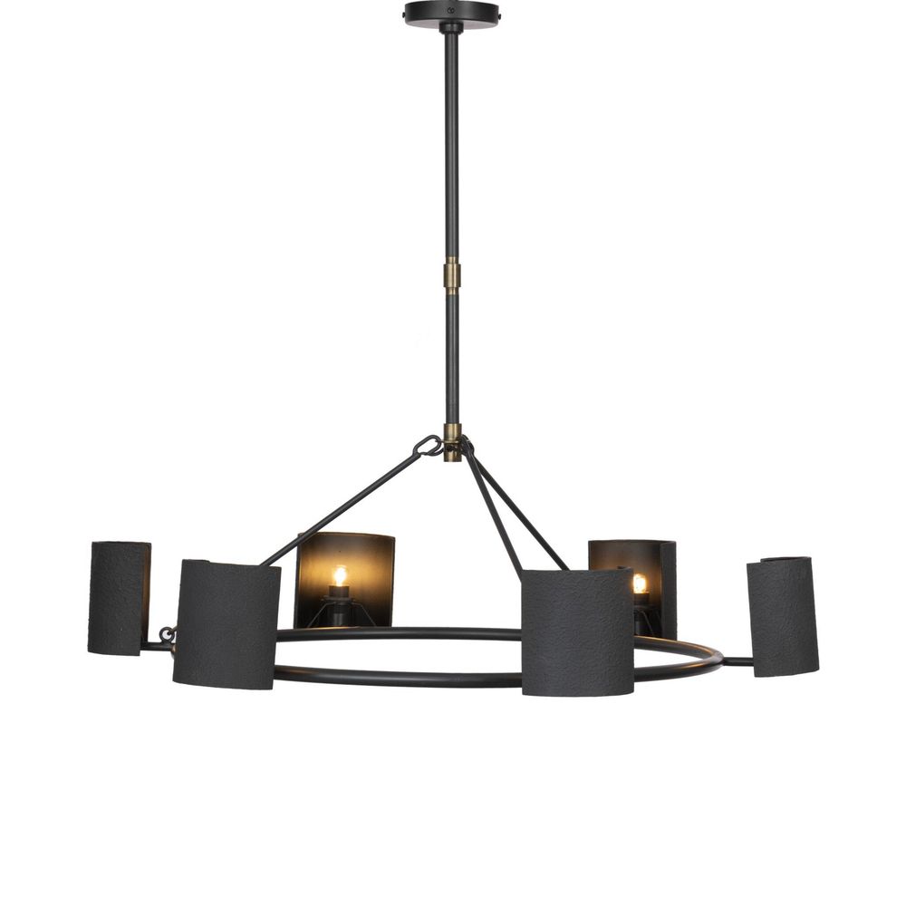 Chandeliers Maurice Chandelier - Antiqued Iron