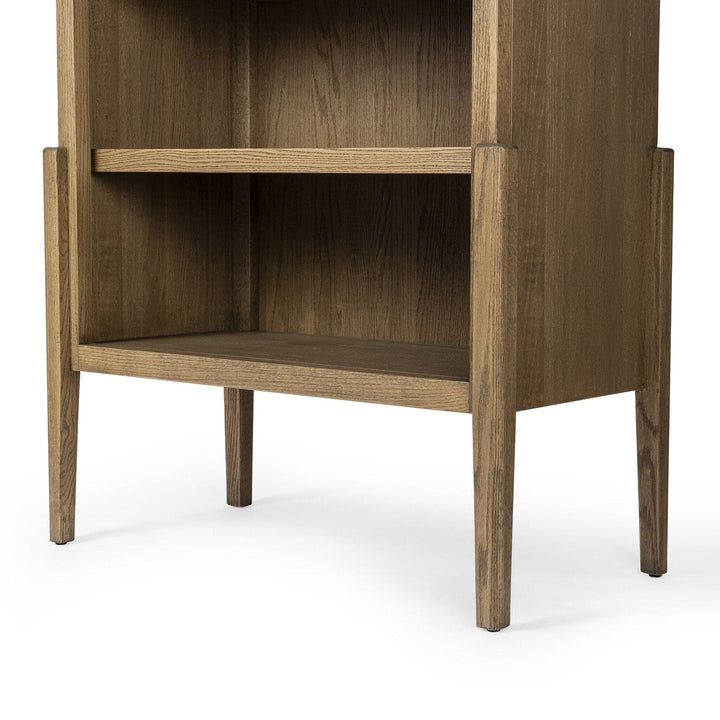 Marlow Bookcase - Drifted Oak Solid