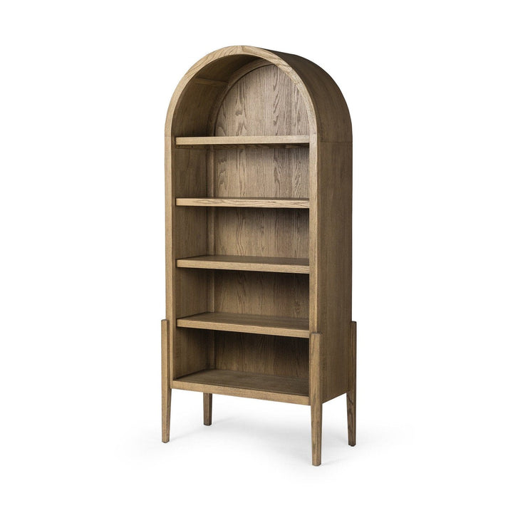 Marlow Bookcase - Drifted Oak Solid