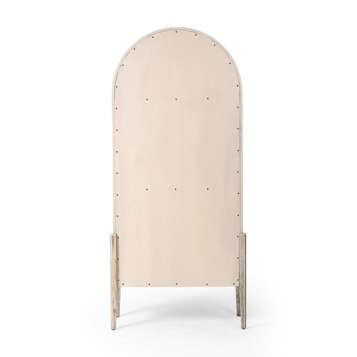 Tolle Bookcase: Rustic White Solid