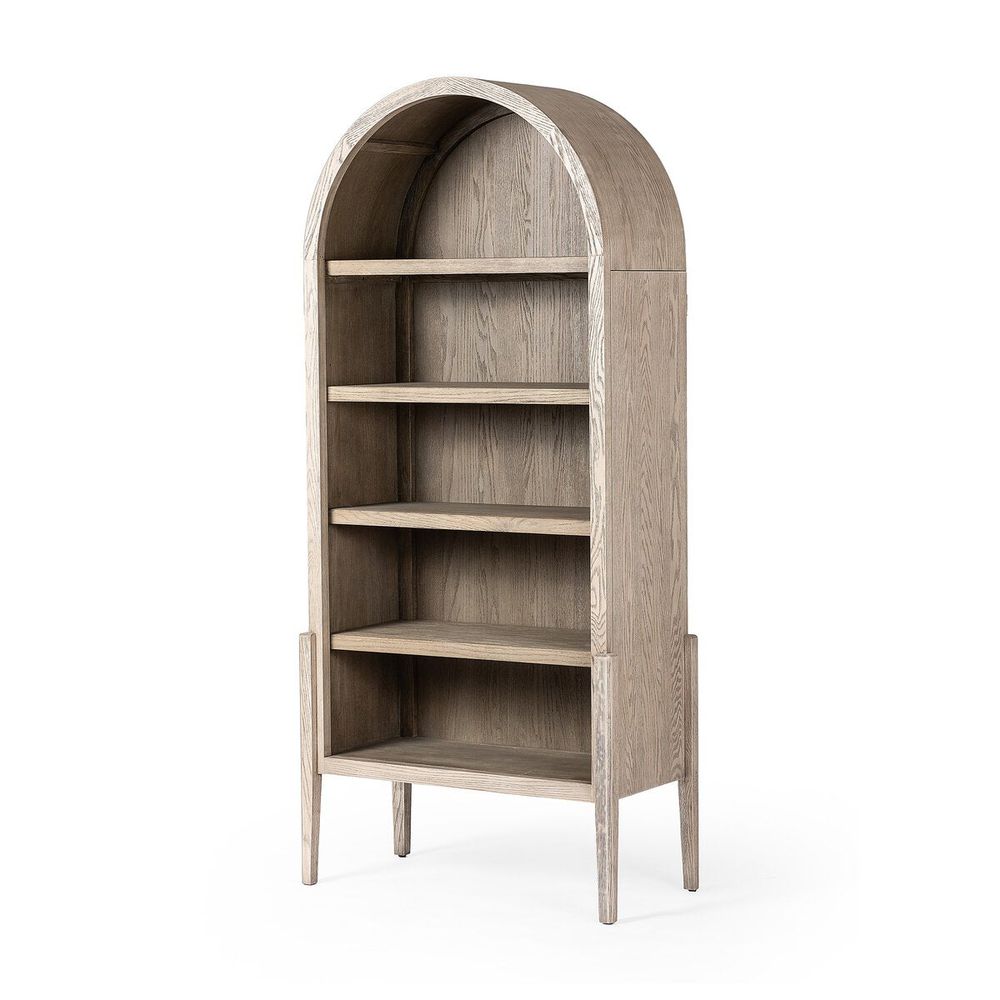 Bookcases & Etageres Tolle Bookcase: Rustic White Solid