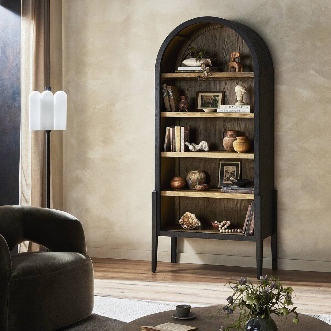 Marlow Bookcase - Drifted Matte Black