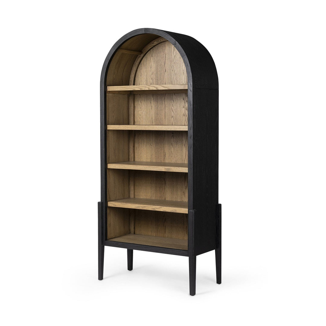 Marlow Bookcase - Drifted Matte Black