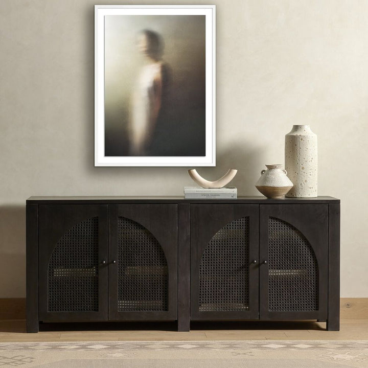 Wall Art Foggy Dream Ii By Coup D'Esprit - 30"X40" - White Maple - Framed Paper