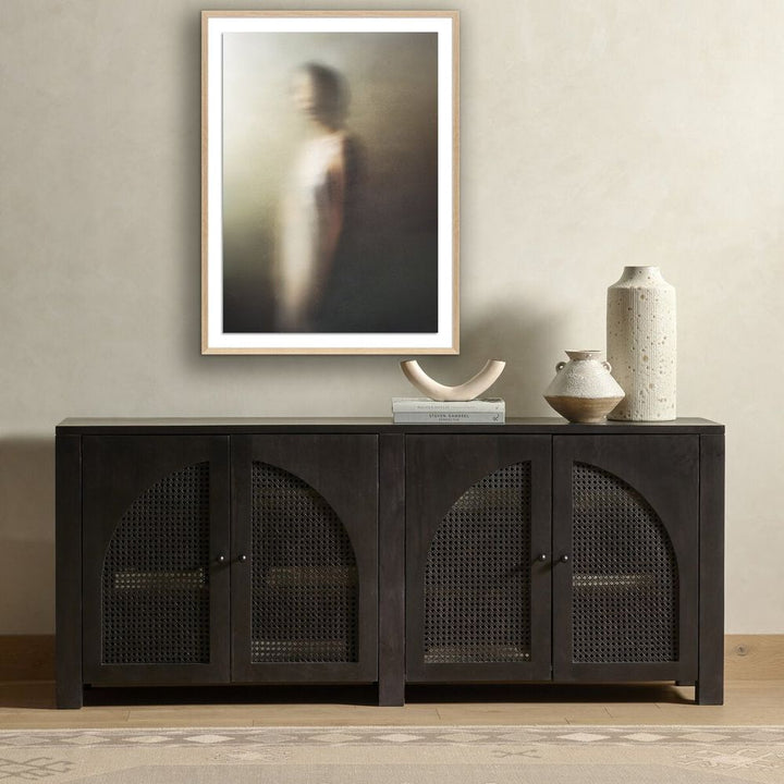 Wall Art Foggy Dream Ii By Coup D'Esprit - 30"X40" - White Oak - Framed Paper