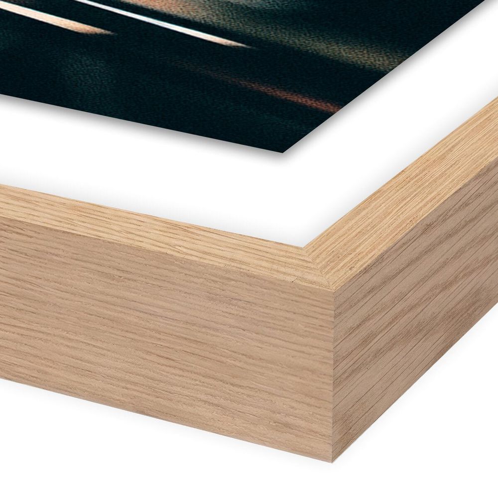 Wall Art Marine Ii By Coup D'Esprit - 30"X40" - White Oak - Framed Paper
