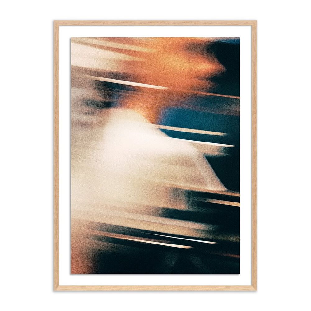 Wall Art Marine Ii By Coup D'Esprit - 30"X40" - White Oak - Framed Paper
